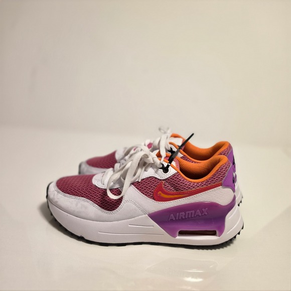 Nike Shoes - Nike Air Max SYSTM Mesh Running Shoes Berry White Orange FD0825-600 Size 7.5